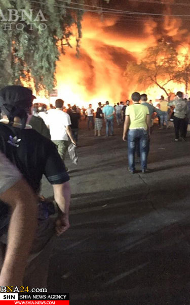 وقوع انفجارهای متوالی در بغداد توسط داعش