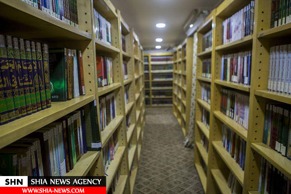 کتابخانه حرم حضرت عباس(ع)در کربلا + تصاویر