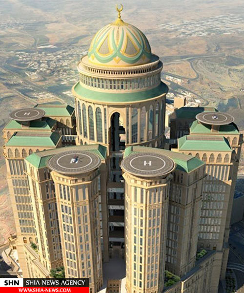بزرگترین هتل جهان در مکه افتتاح می‌شود + تصاویر