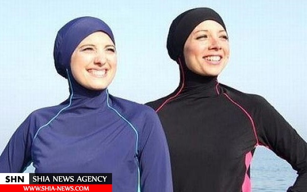 جدال بر سر لباس شنای اسلامی زنان در فرانسه+تصویر