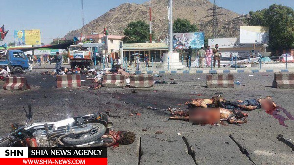 حمله انتحاری به تظاهرکنندگان شیعه در کابل + تصاویر