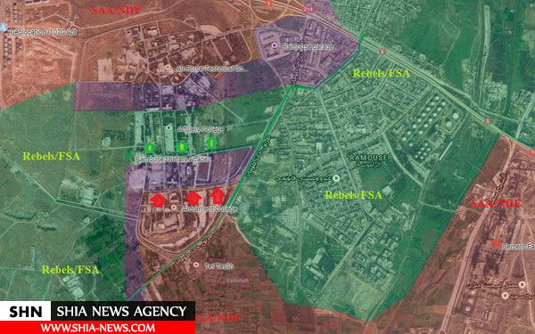 خیز بلند حزب‌الله و ارتش سوریه برای محاصره مجدد حلب+ نقشه و جزئیات
