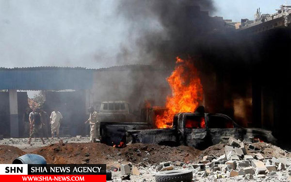 تصاویر میدان نبرد ارتش لیبی با داعش