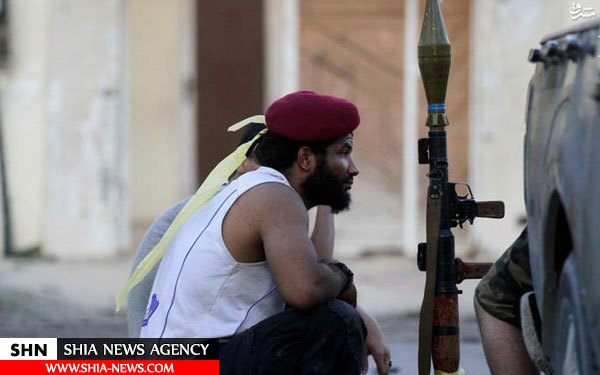 تصاویر میدان نبرد ارتش لیبی با داعش