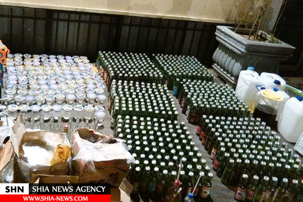 کشف ۶ هزار لیتر مشروبات الکلی توسط یگان امنیتی سپاه تهران+ تصاویر