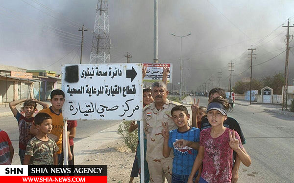 القیاره موصل پس از آزادی از داعش