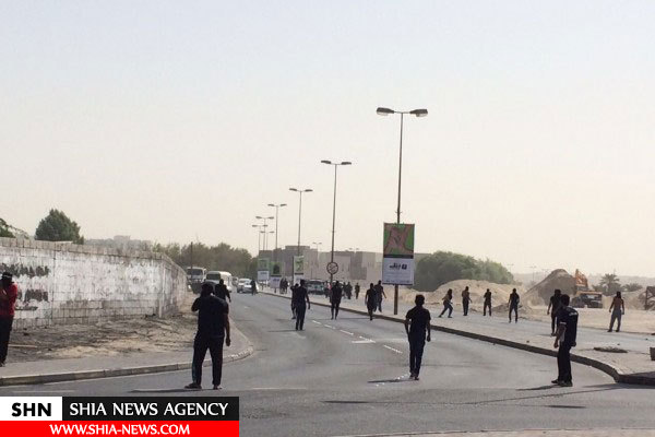 برچیدن نمادهای عاشورایی از سوی نیروهای امنیتی بحرین+ تصاویر