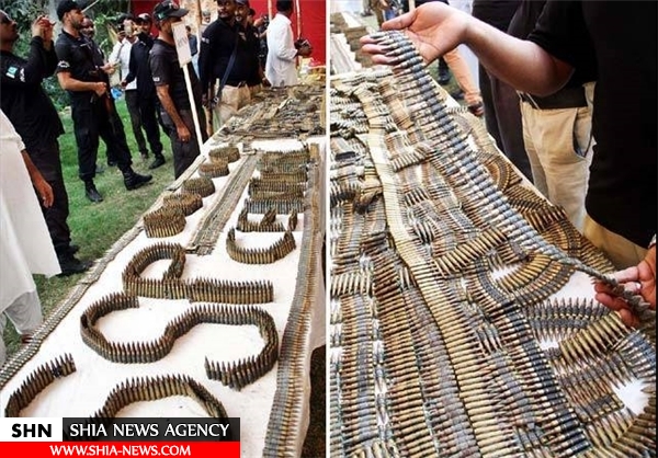 کشف انبار سلاح چند میلیارد دلاری از زیرزمین یک خانه‌ در کراچی+تصاویر