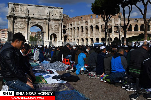اعتراض مسلمانان ایتالیا به تعطیلی مساجد + تصاویر