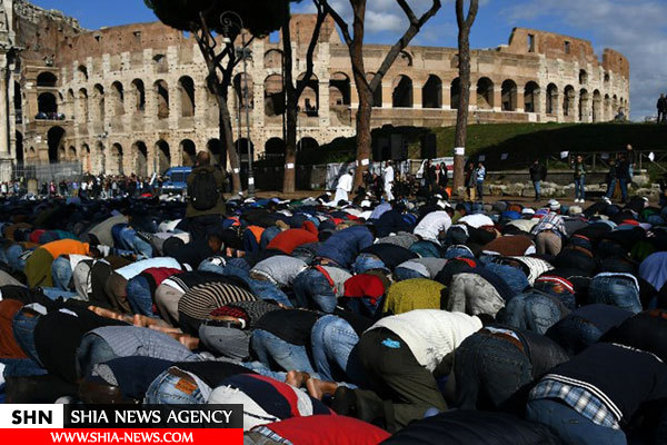 اعتراض مسلمانان ایتالیا به تعطیلی مساجد + تصاویر