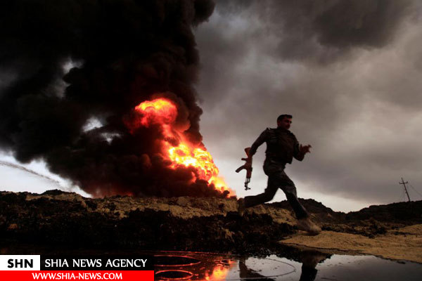 تصاویر رویترز از خطوط مقدم نبرد در موصل