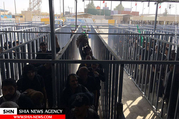 تصاویر وضعیت گیت کنترل گذرنامه عراق