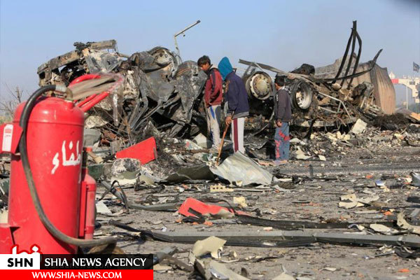 تصاویر جدید رویترز از محل انفجار در حله عراق