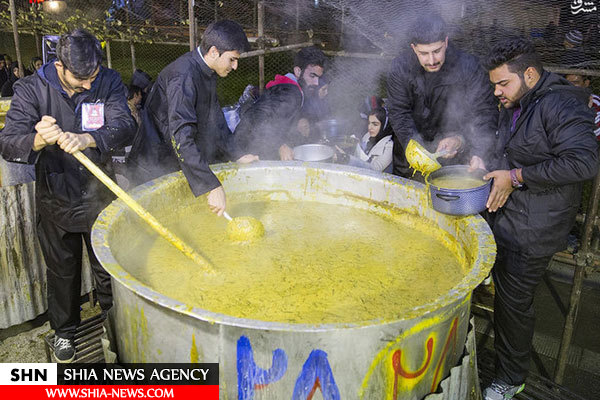 تصاویر توزیع ۸۰ تن آش صلواتی در شیراز