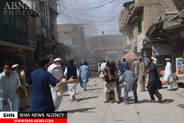 انفجار بمب در منطقه شیعه نشین پاراچنار پاکستان + تصاویر