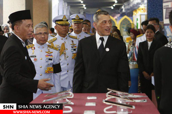 حضور پادشاه تایلند در مراسم مولود النبی(ص) + تصویر