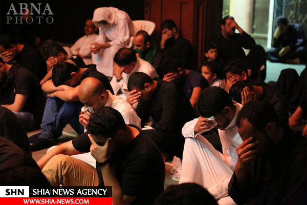 تصاویر عزاداری شیعیان عربستان در سوگ وفات حضرت زینب(س)
