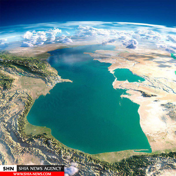 عکس خارق‌العاده فضایی از دریای خزر