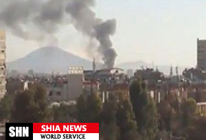 حمله هوایی اسرائیل به ریف دمشق سوریه