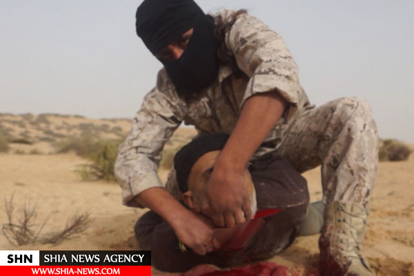 داعش یک مرد را به اتهام جاسوسی سر برید +تصاویر