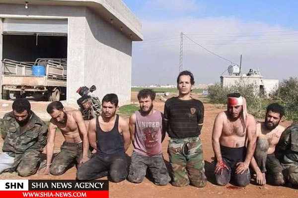 داعش مدعی بازداشت ۱۲ سرباز ارتش سوریه شد+ تصاویر