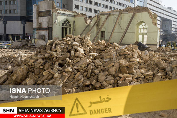 تخریب مسجد تاریخی صاحب الزمان(عج) مشهد