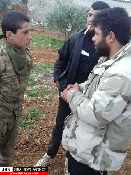 تصویر سربازان کوچک داعش در اسارت القاعده