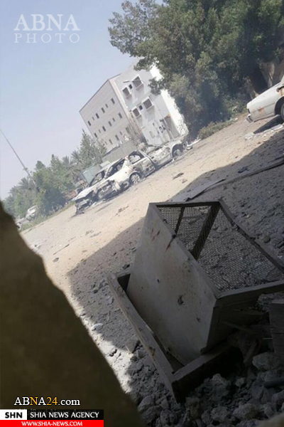 تصاویری جدید از حمله نظامیان سعودی به زادگاه شیخ نمر