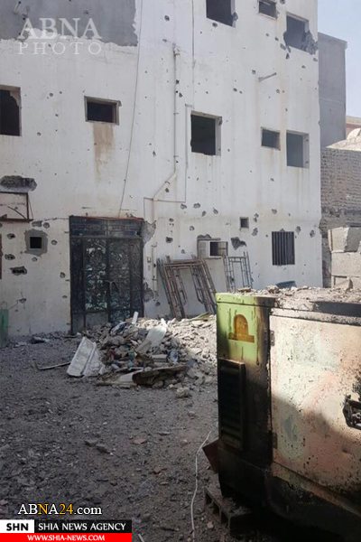 تصاویری جدید از حمله نظامیان سعودی به زادگاه شیخ نمر
