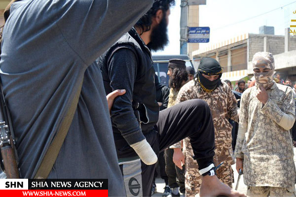 داعش دست و پای یک مرد سوری را قطع کرد + تصاویر