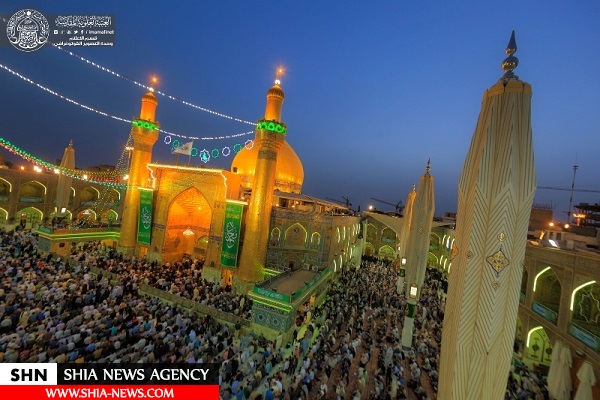 پذیرایی حرم علوی از حضور میلیونی زائران در عید مبعث