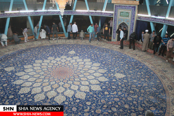مسجد امام علی(ع) هامبورگ غبارروبی شد + تصویر