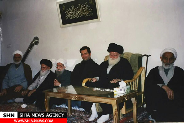 تصویری از مرحوم آیت الله العظمی حاج آقا حسن قمی (رضوان الله تعالی علیه)