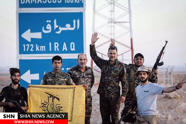 تصاویر استقرار رزمندگان نُجَباء در نوار مرزی عراق و سوریه