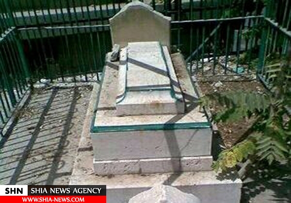 قبر یکی از رهبران فرقه ضاله وهابیت+ تصویر