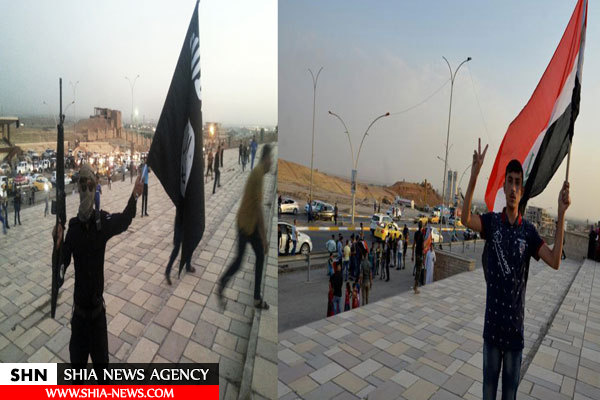 داستان دو عکس دو پرچم + تصاویر
