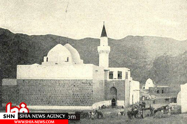 تصویر مقبره حضرت حمزه (ع) قبل از تخریب