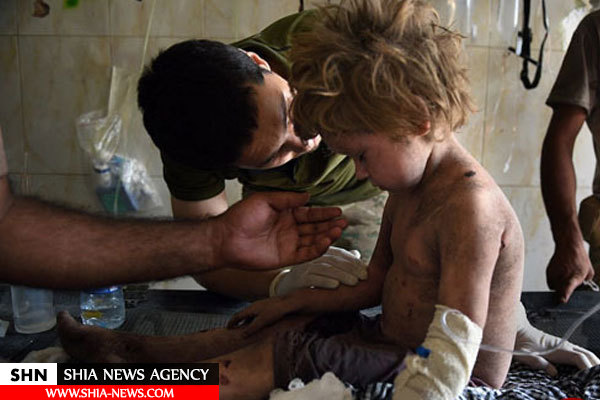 نجات دو کودک رهاشده از سوی داعش در موصل+ تصاویر