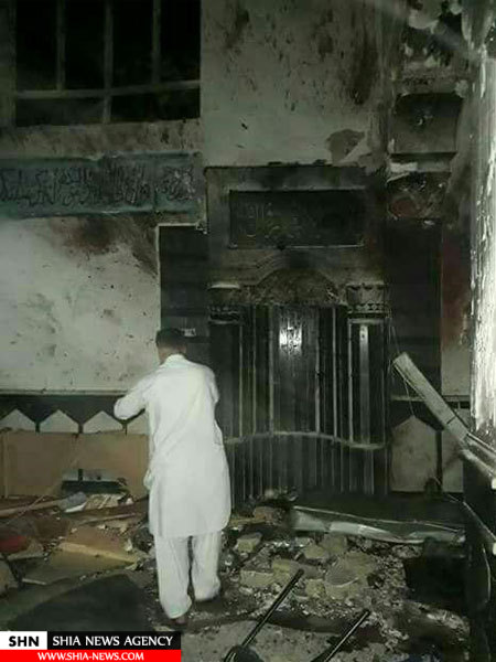 تصاویر حمله تروریستی به مسجد شیعیان در هرات
