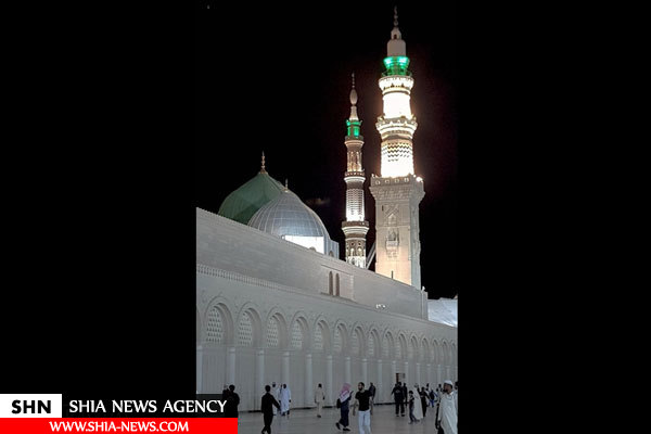 ۲۵ نما از مسجد النبی در مدینه
