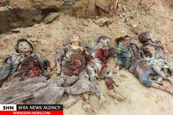 تصاویر نسل کشی شیعیان در میرزا اولنگ افغانستان