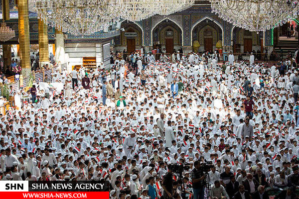 حضور 16 هزار دانش‌آموز در حرم حضرت عباس(ع)