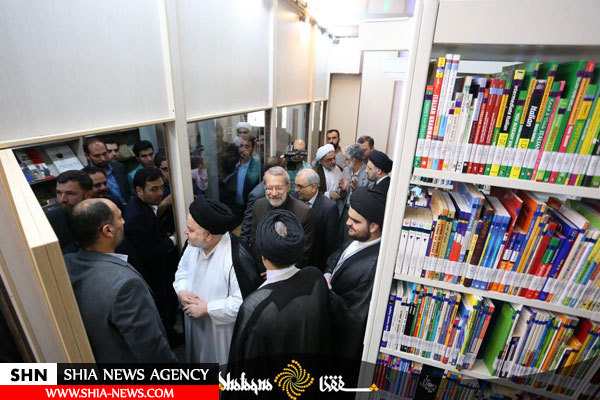 مراسم افتتاح کتابخانه زبان های خارجی و منابع اسلامی در قم