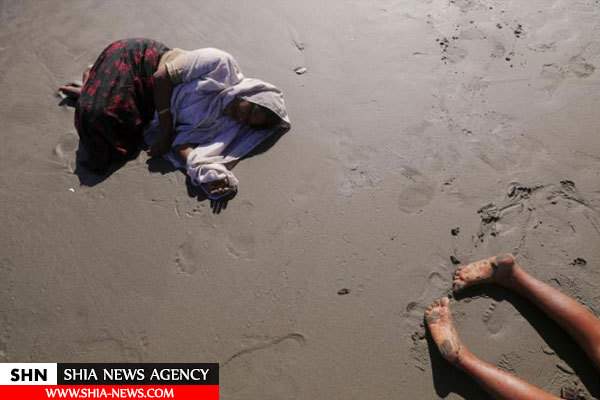 عکس روز رویترز از خستگی پناهجویان روهینگیایی