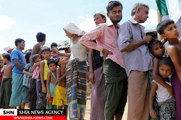 گرسنگی در کمپ آوارگان روهینگیا در بنگلادش + تصاویر