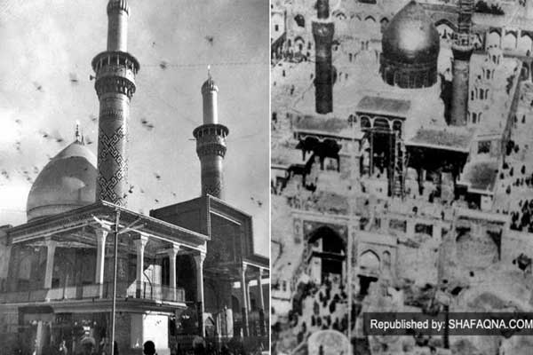 مراحل ساخته شدن حرم امام حسین (ع) از ابتدا تا امروز + تصاویر
