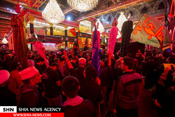 تصاویری از شب اربعین حسینی در بین‌الحرمین