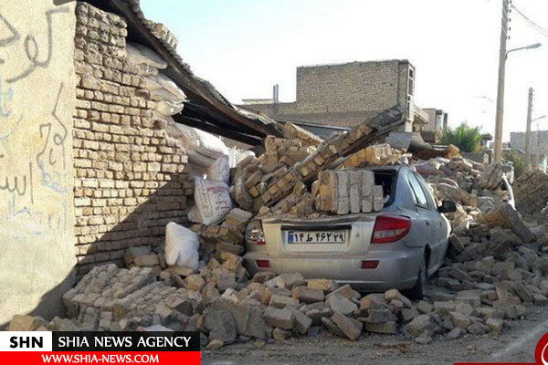 تصاویر جدید از آثار و خرابی زلزله در قصر شیرین