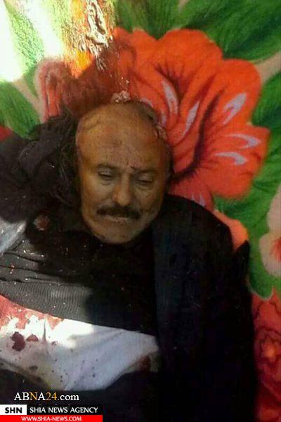 اولین تصاویر از جنازه علی عبدالله صالح