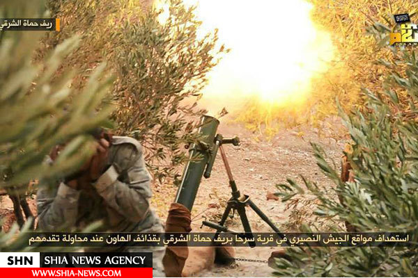 حمله تروریست‌های چچنی به حماه سوریه+ تصویر